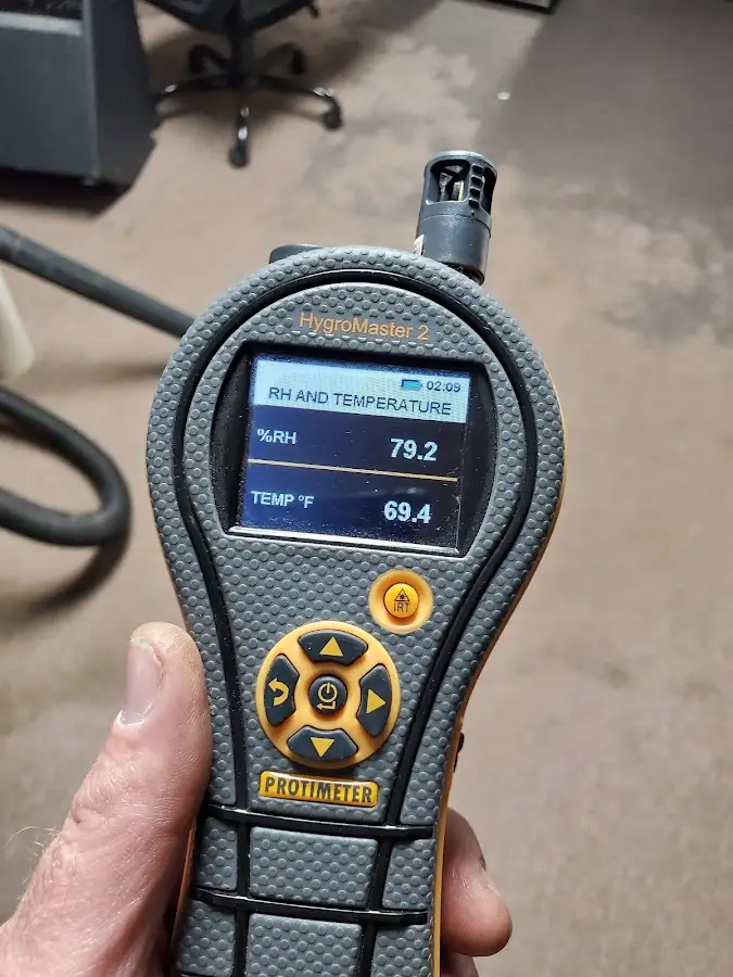 Moisture meter humidity assessment for Fire & Smoke Damage Restoration in Gladeview
